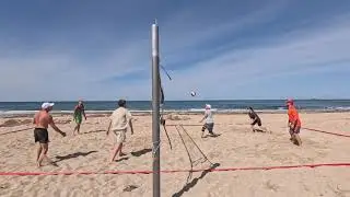 Morning LightHouse Beach Volleyball Session. №59 (Set 2).