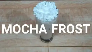 Instant mocha frost coffee