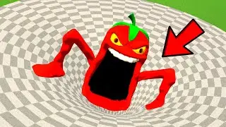 NEW PSYCHO TOMATO SEA EATER VS THE GIANT PIT - Garry's Mod