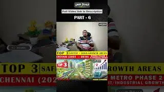 Next Big Real Estate Boom in Chennai! Top 3 Safest & High Growth Areas in Chennai (2025&ndash;2030)