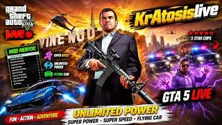 GTA 5 GOKU VS 5 STAR COPS MENYOO #shortsfeed #shorts