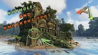 Hidden Rat Holes & Knockout Spot On The Center (Ark Survival Evlolved)!