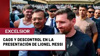 Caos en India tras breve aparici&oacute;n de Messi