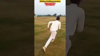 sliding fielding practice #shorts #viral #trending #cricket