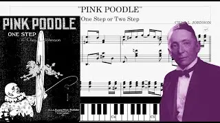 Pink Poodle Rag (1914) Piano - Charles Leslie Johnson (Sheets Tutorial Piano score)