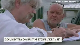 Documentary about Iowa's Storm Lake Times and its editor earns rave reviews