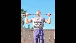 Just 49 deadstop pull ups unbroken at 45 years young!