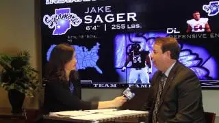 Jake Sager   Coach Mills