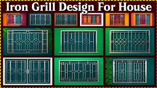 50+ New Modern Steel Window Grill Design Ideas | Iron grill design for house