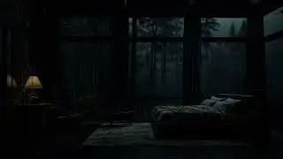 Gentle Rain Ambience with Soft Thunder Rumbles | White Noise for Relaxation and Productivity