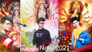 Durga Puja Photo Editing  Navratri Photo Editing | Picsart During Puja In Navratri Special Edit 2021