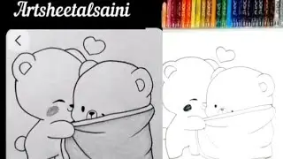 🫨How to Draw A Cute Teddy Bear 🧸| Easy Drawingsdrawings #drawing #drawingsforbeginners #draw 🐻🧸