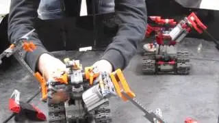 LEGO Battle Robots. Hobby Expo.