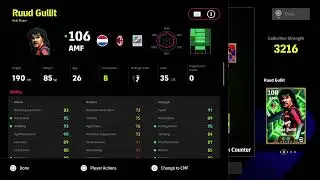 eFootball 2026 Gullit Stats Testing