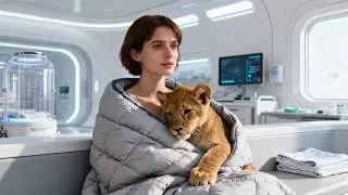 The Cub Tried to Act Cold &mdash; The Human Wrapped a Blanket Around Both of Them