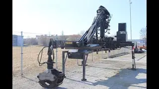 Loglift F265Z82A Holzkran+Greifer Wechselsystem