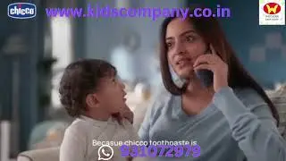 Chicco Strawberry Flavour Toothpaste for 12 Months to 6 Year Kids | Wieners 