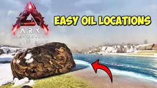 Лучшие места для добычи нефти в Затерянной Колонии | ARK Survival Ascended