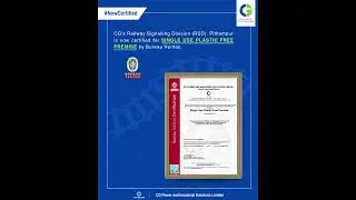EHS certifications for CG