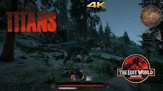 Nocturnal Critter Hunting  | Adult Metriacanthosaurus Gameplay Path Of Titans Ps5 Part 2