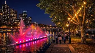 Exploring around Yarra River Melbourne 