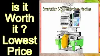 Smartstitch S-1501 Embroidery Machine Features - Important Information