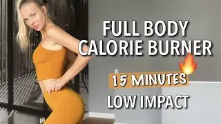 15 MIN CALORIE BURNER/ LOW IMPACT HIIT/ - Angela Kajo