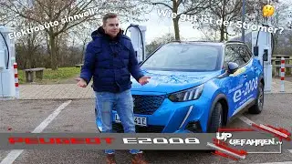 Lohnt sich ein Elektroauto? || Der Peugeot e2008 im Test || Review || upgefahren.tv