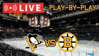 LIVE: Pittsburgh Penguins VS Boston Bruins Commentary/Scoreboard!! #nhlbruins