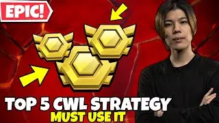 Top 5 Best Th18 CWL Attack Strategy | Clash of Clans Town Hall 18 Attack Strategy