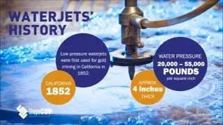 How does waterjet cutting work?