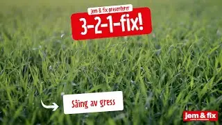 S&aring;ing av gress | jem & fix