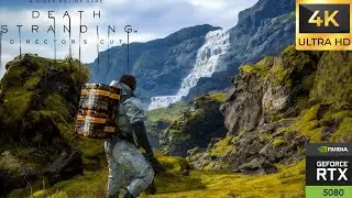 DEATH STRANDING DIRECTOR'S CUT 4K ULTRA SETTINGS GAMEPLAY ON RTX 5080