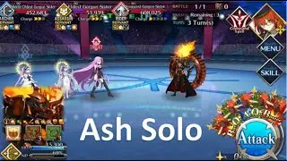 [FGO NA] Gilfest : Gorgon Sisters - Ashwatthama Solo