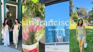 san francisco vlog ♡ | exploring norcal, food + cafes, farmers market!