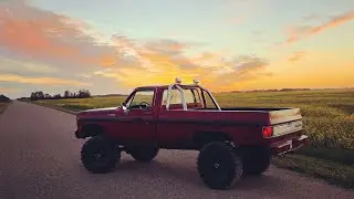 Summer 2022 clips of my 1980 Chevrolet K10 Squarebody