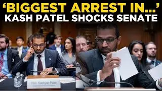 LIVE | Biggest Arrest In American History? Kash Patel SHOCKS Americans In Senate Clash | Trump News