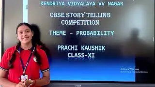 CBSE STORY TELLING COMPETITION || PRACHI KAUSHIK || SEP. 2024 || KV VV NAGAR
