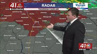 Level 3/5 threat for multiple waves of strong to severe storms possible