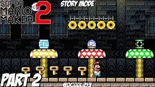 The Keymaster - Super Mario Maker 2 Story Mode Gameplay Walkthrough Part 2