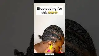 Crochet into cornrows😭😭 #CrochetBraids #Cornrows #DIYHair #HairShorts#shorts