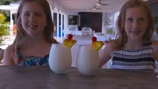 Isleigh and Scarlett in Quarantine at Allamanda Villa