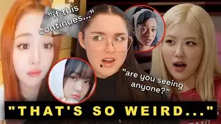 BLACKPINK Ros&eacute; on Call Her Daddy, Wonyoung's ''Brand'' Details, Yunjin Weird Fancall...