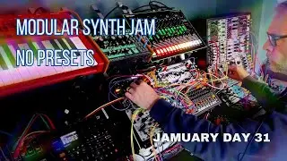 Modular synth jam - no presets #modularsynth #eurorack #synth #techno #improvisation