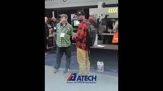 ATech team at #Fabtech trade show in Chicago