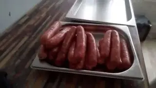 Devro premium fresh butcher sousige hand made.