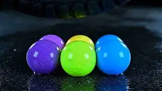 Ultra Realistic 4K ASMR | Car Tire Crushing Objects in Slow Motion | Satisfying & Relaxing Sounds 