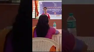 All Kerala CBSE State Kalotsavam 2023 UP Sanskrit Recitation...A grade 4th position