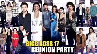 Bigg Boss 17 Reunion Party- Ankita Lokhande, Mannara Chopra, Abhishek Kumar, Munawar Faruqui & Other