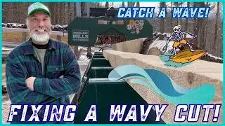 Adjusting Your Sawmill for straight cuts... Tuning in a Woodland Mills HM126